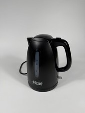 Russell Hobbs Textures Electric 1.7L Cordless Kettle Fast Boil 3KW Black Premium