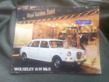 Wolseley 18/85 Mk2 1970 Sales Brochure