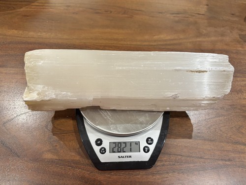 Large selenite log natural - log,,