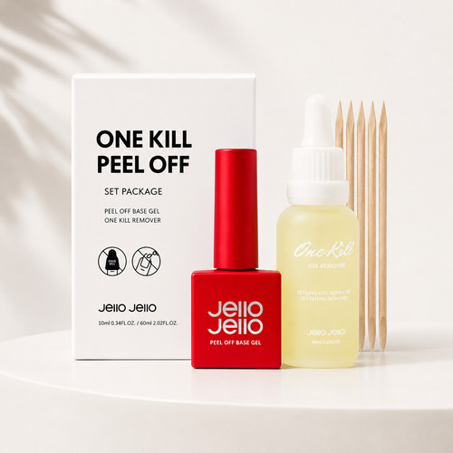 Jello peel off base - off,