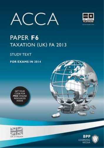 Acca taxation fa2013 - f6,