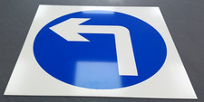 Left Turn - Road Traffic Sign