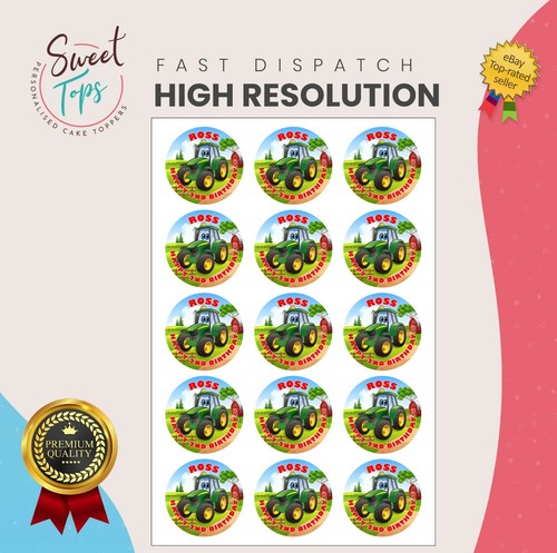 15x kids tractor - tractor, round