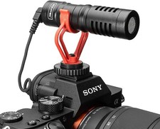 On-Camera Shotgun Video Microphone for YouTube, Vlogging, Recording, Stream, Rec