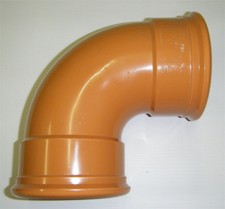 Underground Drainage 160mm 90deg Double Socket Bend - Pipelife