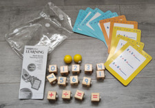 Universe of Imagination Learning Math Blocks Teaching Guide wooden game