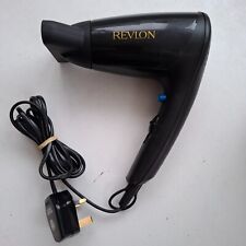 Revlon 9123C Compact Black Hair Dryer 1600W Tested And Working