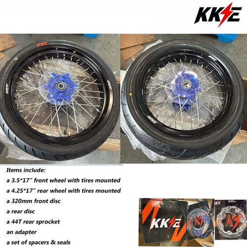 Kke supermoto wheels - 17'',