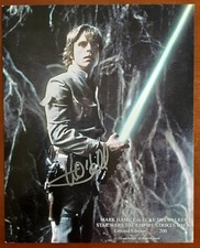 Mark hamill signed 8x10 luke - hamill,