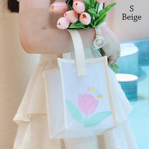Jelly transparent handbags - jelly,