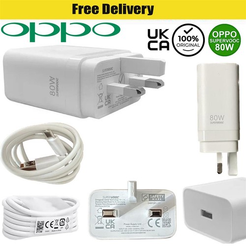 Official oppo 80w super vooc - 80w,
