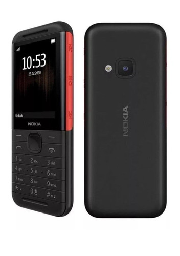 Nokia 5310 white black - nokia, full