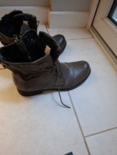 All leather mans army boots by