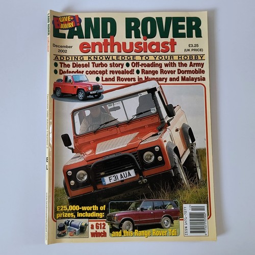 Land rover enthusiast magazine - rover,