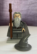 Official LEGO MINIFIGURE LORD OF THE RINGS GANDALF THE GREY WIZARD HAT STAFF