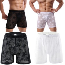 Sexy Mens Mesh Fishnet See