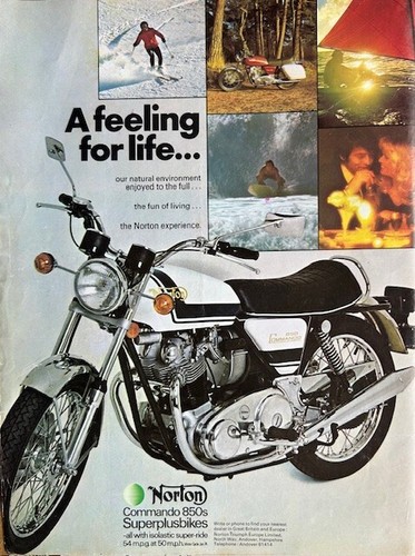 Norton commando 850s original - 850s,