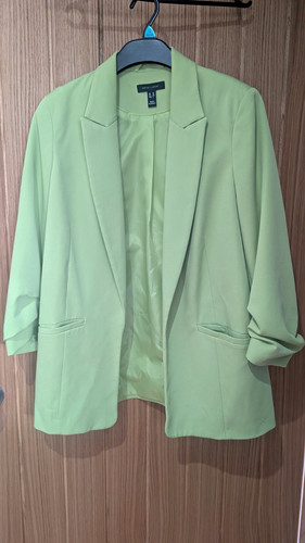 New look green open front - green,