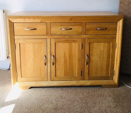 Solid oak bevelled door 3 - oak,