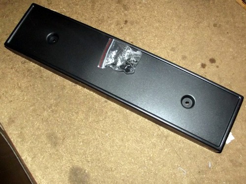 Front number plate - , mounting
