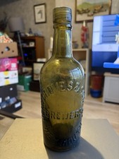 Weymouth John Groves & Sons Brewery green beer bottle