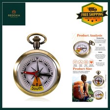Precision Brass Hiking Compass