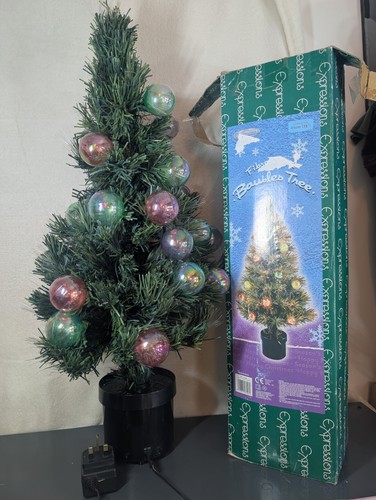 Fibre optic bauble - fibre,