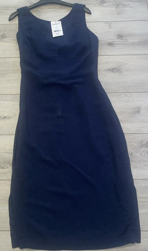 Next linen mix navy - linen, blue