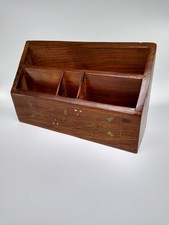 Vintage Wooden letter rack