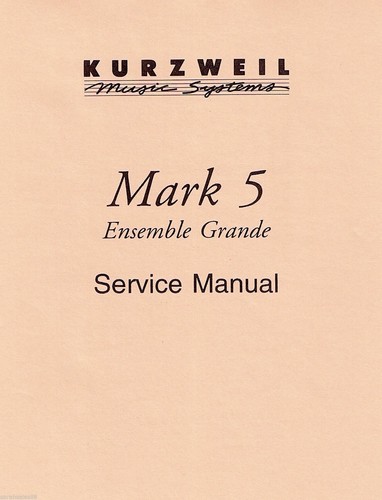 Kurzweil mark ensemble - kurzweil, 5