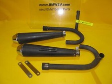 BMW R65 Monolever Accessories Silencer Set with 35mm Manifold Exhaust