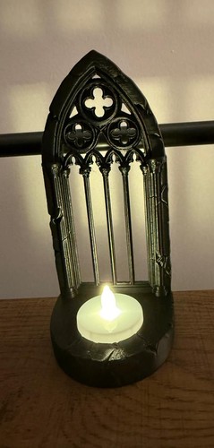 Black printed gothic - 3d, arch