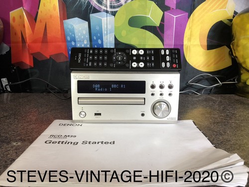 Denon rcd m39dab - cd, receiver