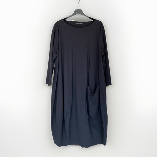 Oska black oversized techno - black,