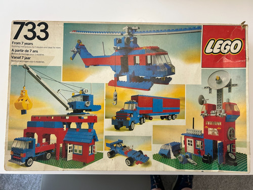 Vintage lego 733 - vintage,