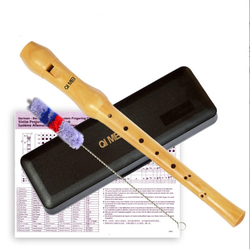 Maple soprano recorder - soprano,