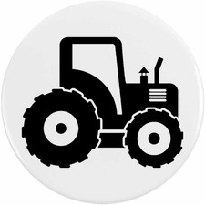 'Farm Tractor Silhouette'