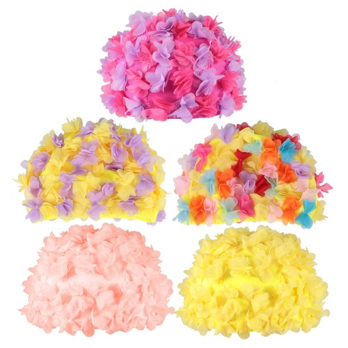 Flower swimming cap floral - swimming,