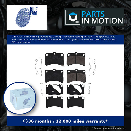 Brake pads set fits daihatsu - fits,