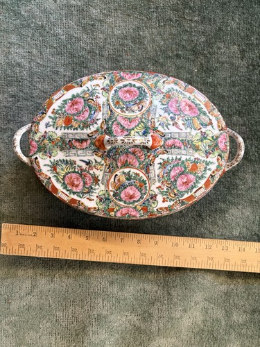 Chinese antique rose medallion - chinese,