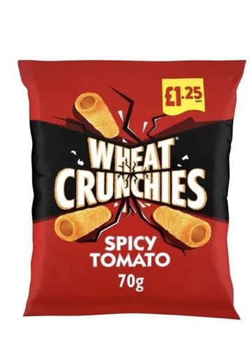 Wheat crunchies spicy tomato - wheat,