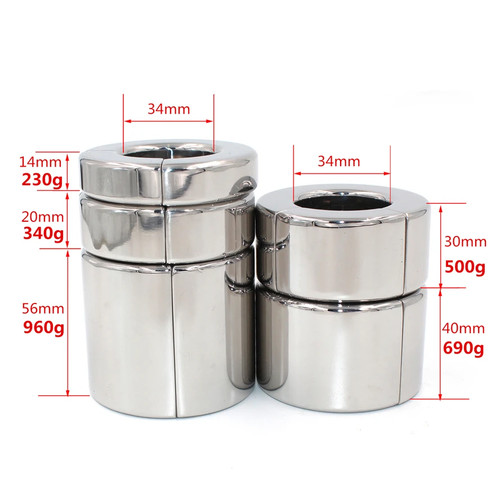 Magnetic lock metal scrotum - lock,