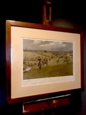 Lionel Edwards: original signed Equestrian print, the Pytchley Hunt, c. 1920's