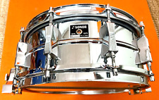 Vintage Sonor D 525 Phonic Steel Snare Ferromanganese Shell Excellent!! Lite Signature