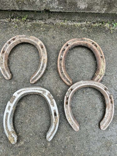 Horseshoe used and - used, authentic