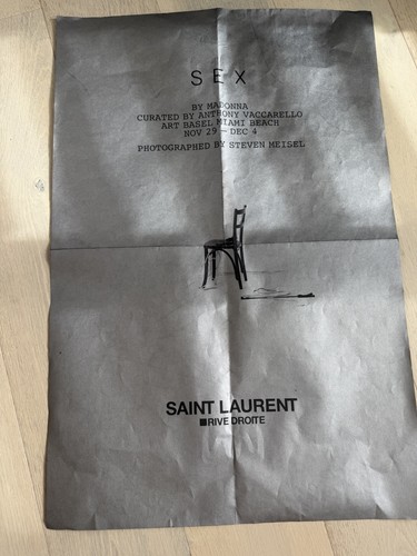 Madonna sex saint laurent art - madonna,