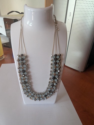 Stunning beaded bib statement - bib,