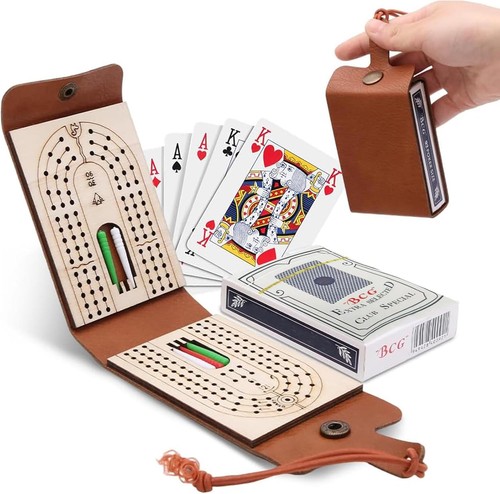 Cribbage board with pegs - cribbage,