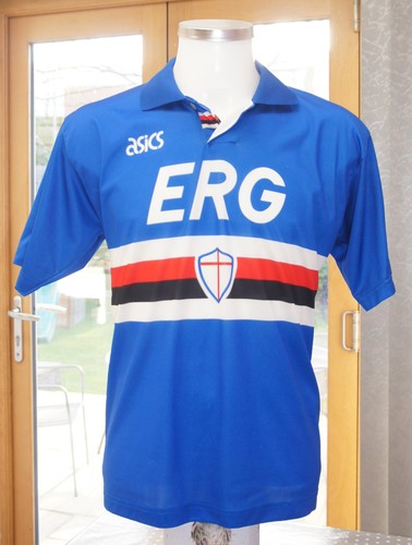 Sampdoria shirt 1992 - shirt, asics