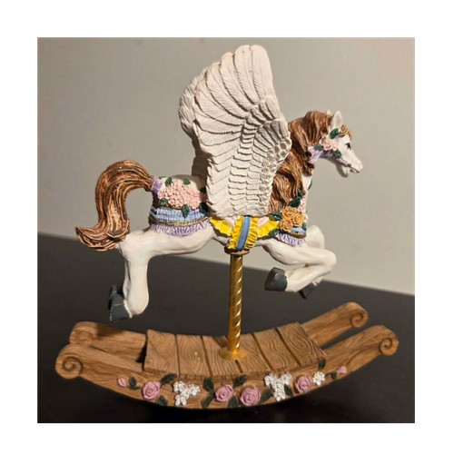 Vintage pegasus winged horse - pegasus,